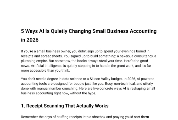 write a research backed, SEO optimized blog post